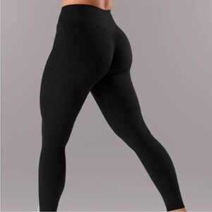 Alphalete Black Leggings, medium